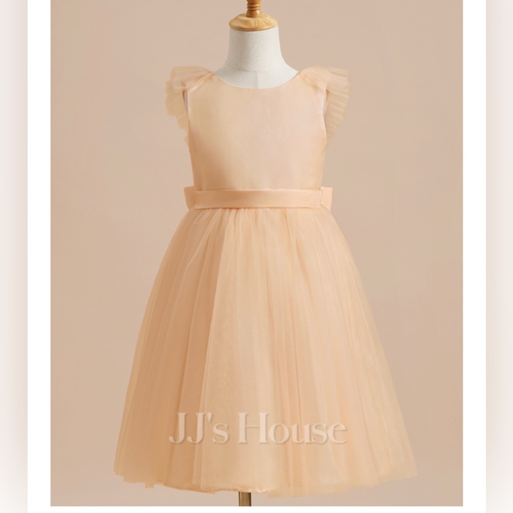 JJ’s House Champagne Tulle Dress